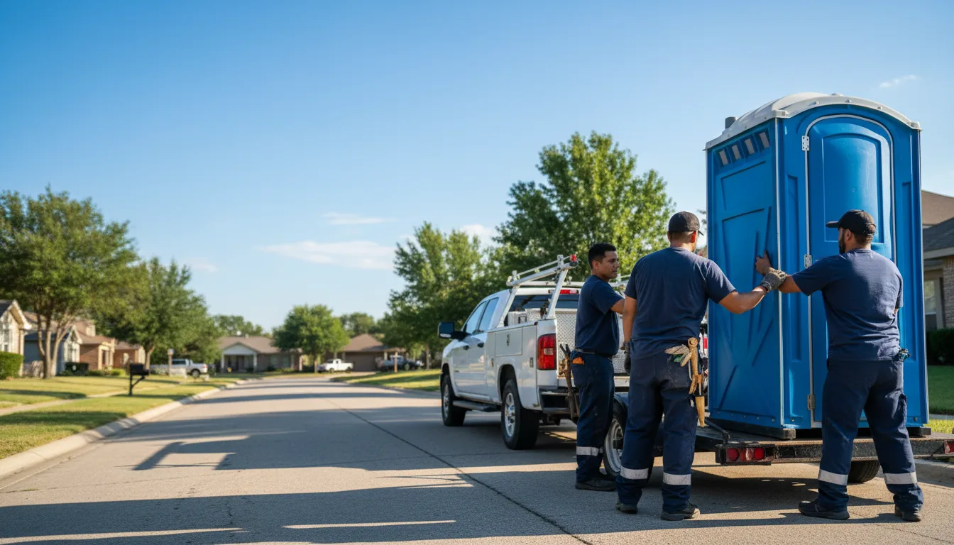 Portable Toilet Rental in Kilbourne, IL near me